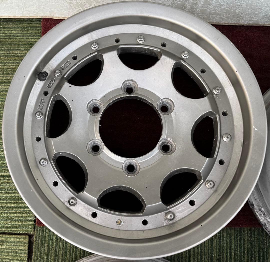 ハイエース社外アルミホイール15インチ6J インセット22 6穴 PCD139.