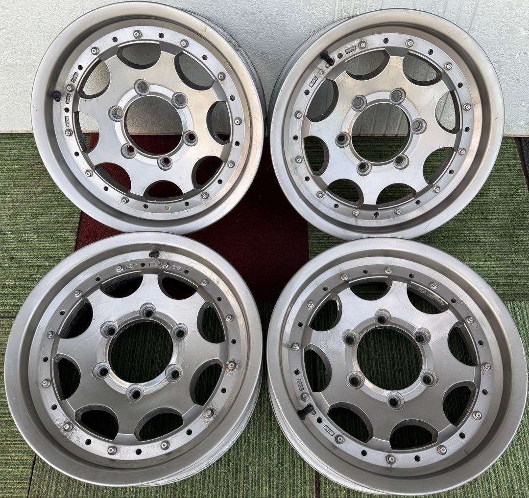 ハイエース社外アルミホイール15インチ6J インセット22 6穴 PCD139.