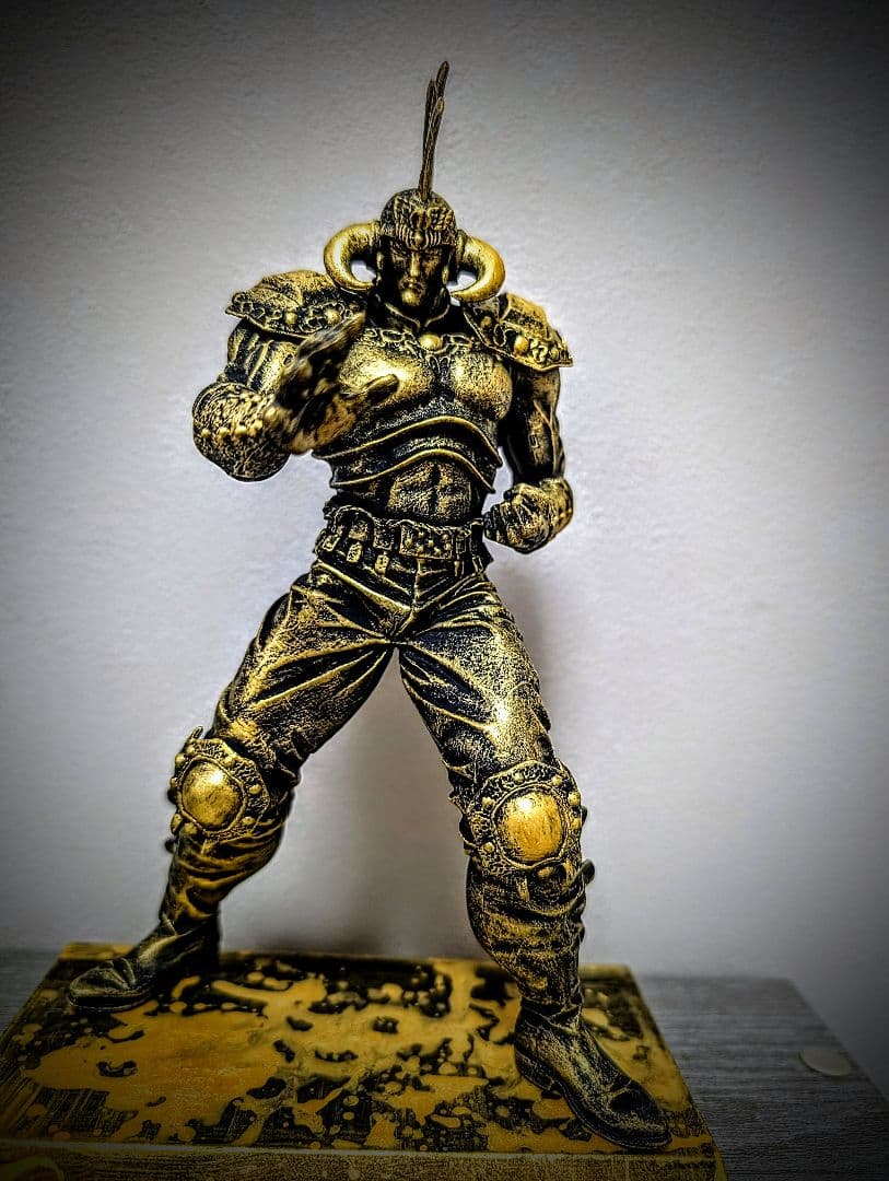 junページ　受注リペイント　北斗の拳　ラオウ　墨&黄金セット