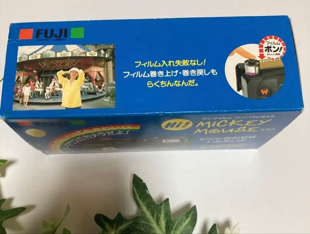 希少　レア　FUJIFILM Mickey Mouse MD コンパクトカメラ