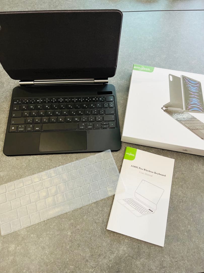 GOOJODOQ マジックキーボード iPad Pro/Air対応 日本語配列