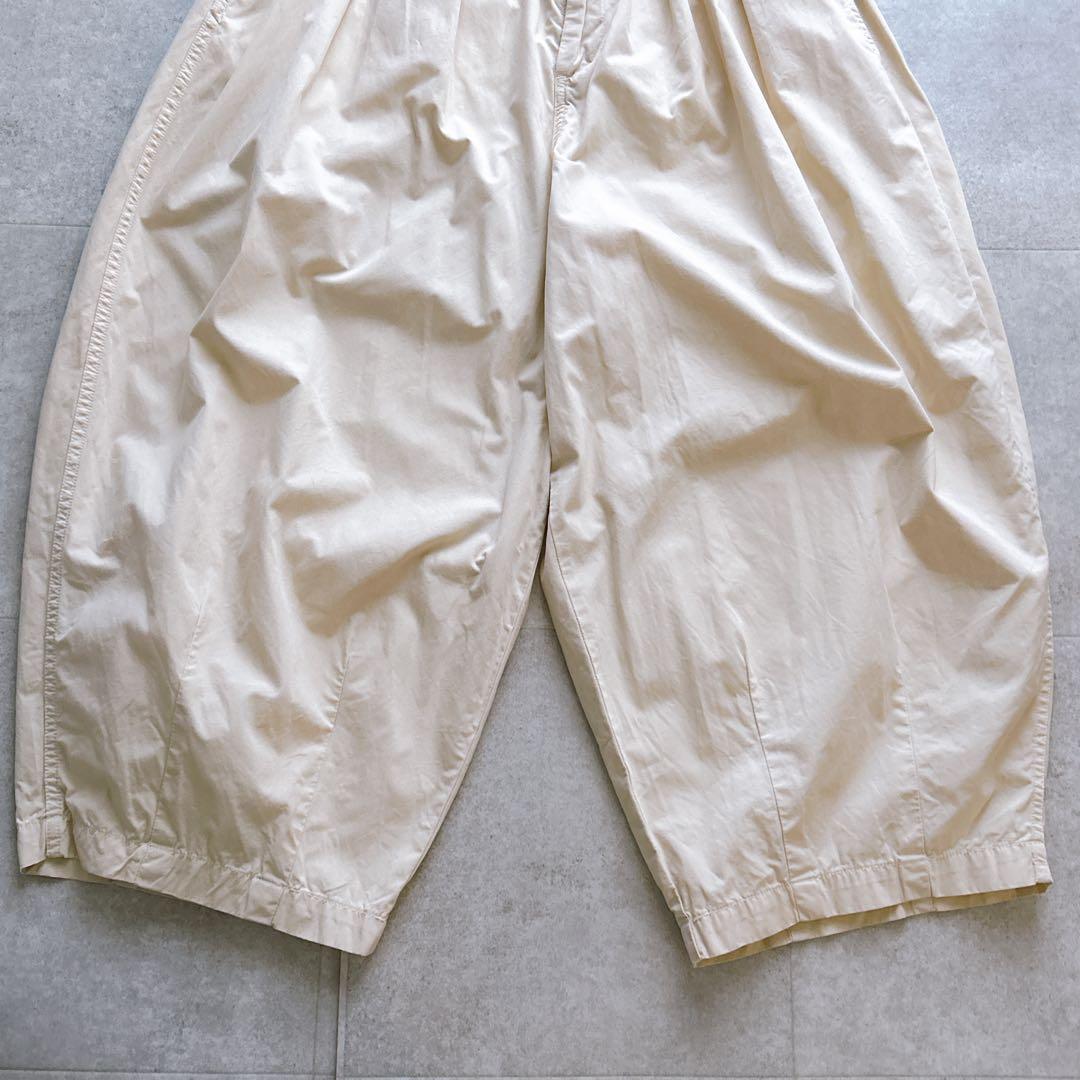 HARVESTY ハーベスティ 別注 クロップドサーカスパンツ アイボリー 2