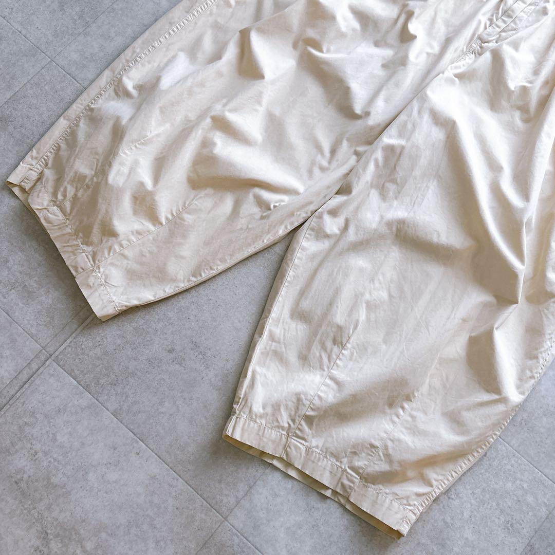 HARVESTY ハーベスティ 別注 クロップドサーカスパンツ アイボリー 2