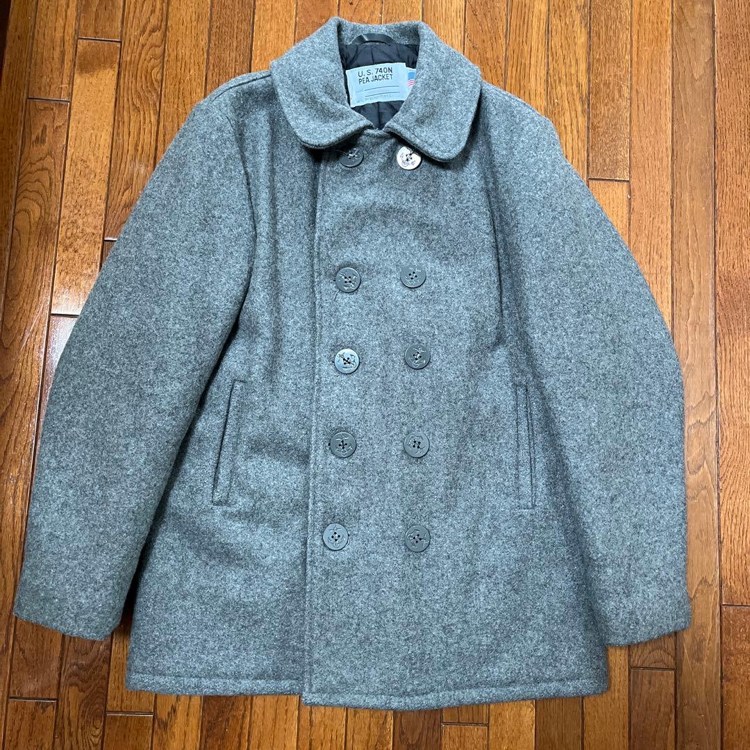 Schott ショット ピーコート ジャケット　サイズ40 グレー