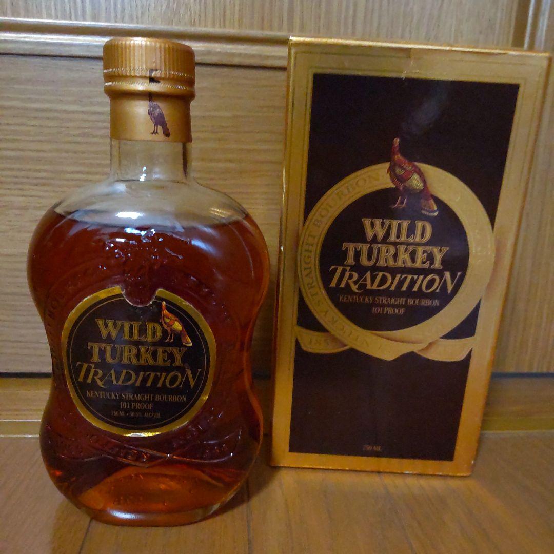 ワイルドターキー トラディション 未開栓 1本箱付き