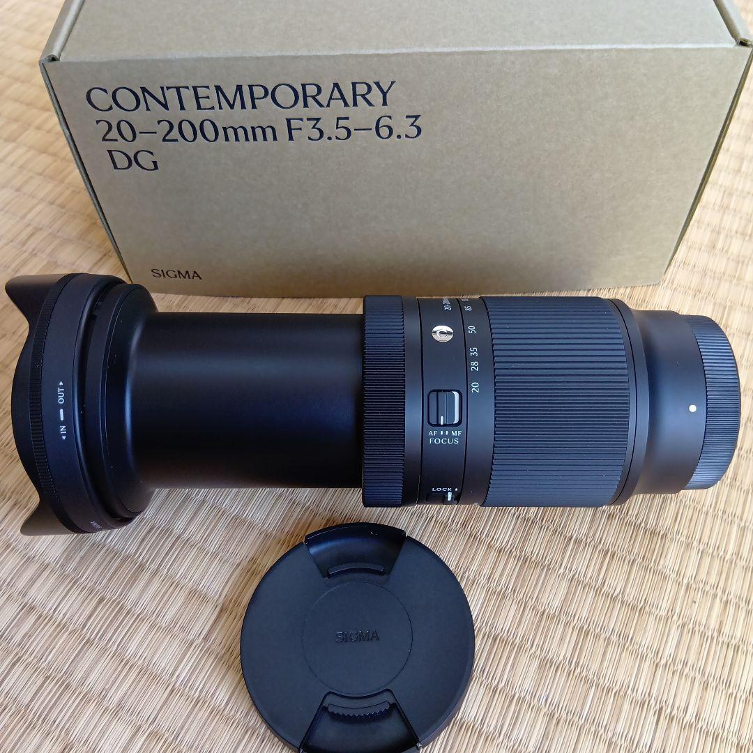 SIGMA 20-200mm F3.5-6.3 DG レンズ(Eマウント)
