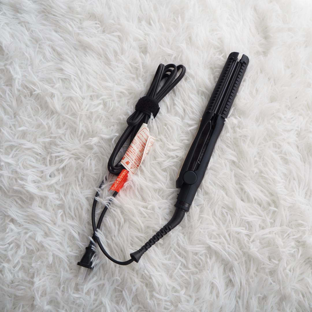 美品 ホリスティックキュア ストレートアイロン CCIS-G03B クレイツ