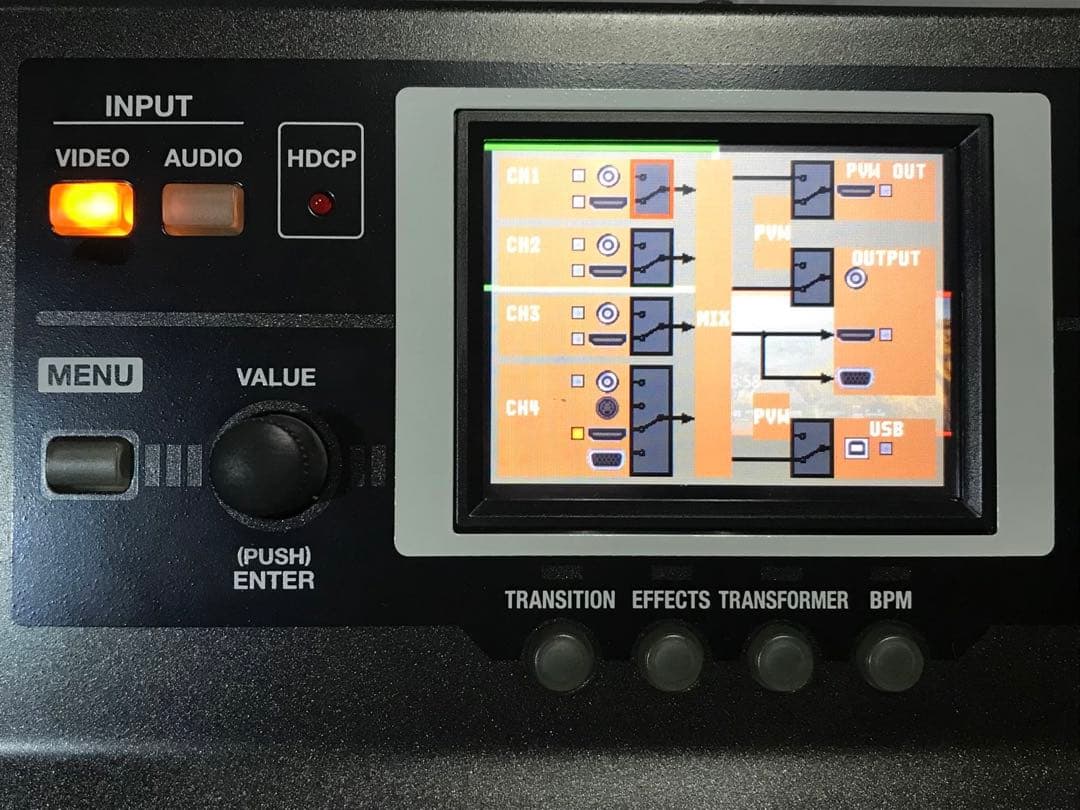 Roland V-4EX 4chビデオミキサー