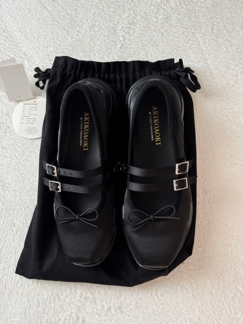 靴 AKIKOAOKI Giselle Satin 39