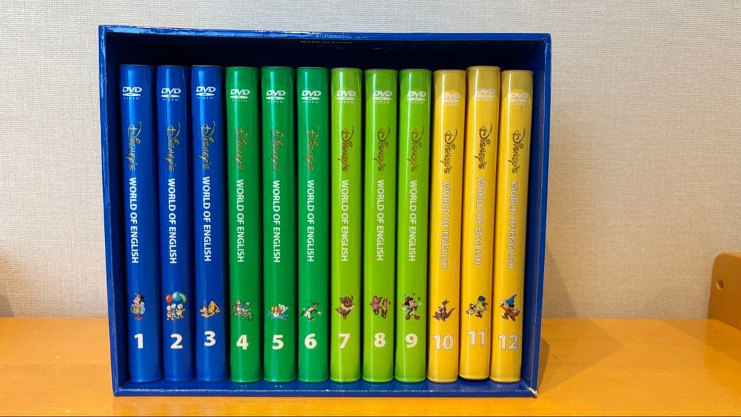 Disney's World of English DVD 12枚セット