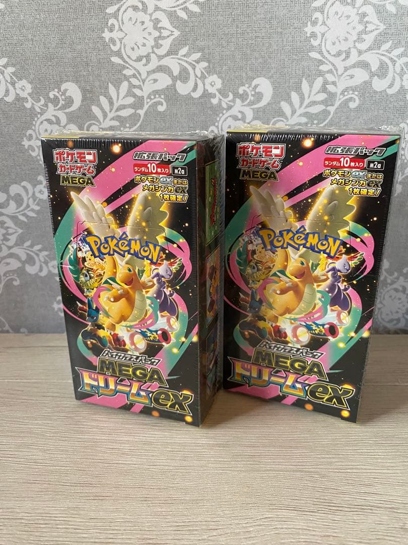 ポケモンカードゲーム メガドリームｅｘ 新品未使用 シュリンク付き