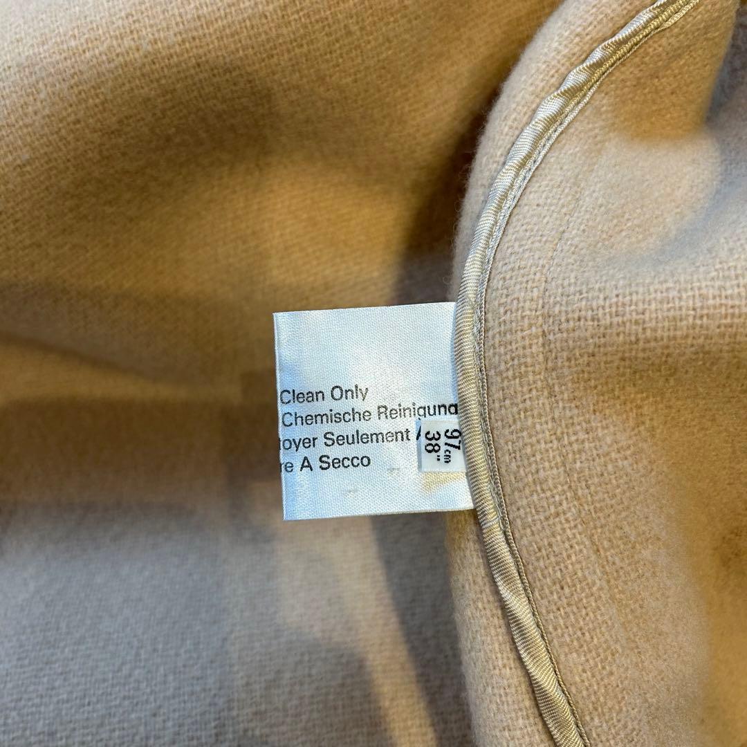 グレンフェル ヘリンボーンダッフルコートムーアブルック38ベージュイングランド製