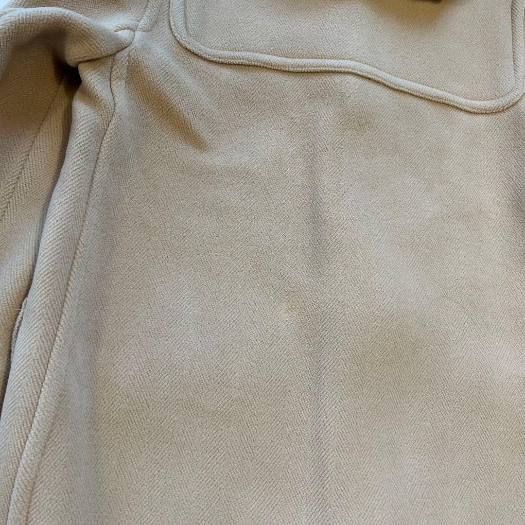 グレンフェル ヘリンボーンダッフルコートムーアブルック38ベージュイングランド製