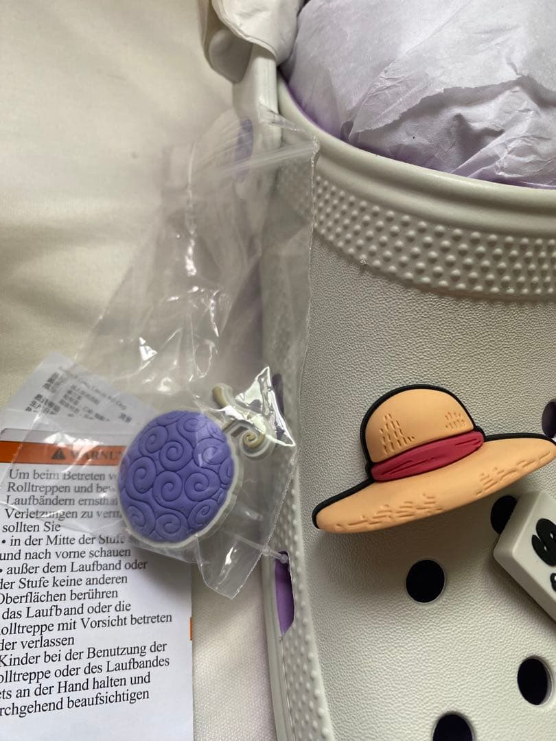 ONE PIECE atmos Crocs 新品未使用　27㎝