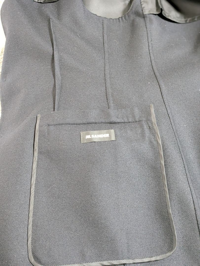 【JIL SANDER】ジルサンダー　ダブルフェイス濃紺テイラード