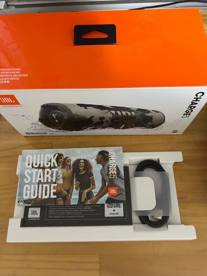 【動作確認済】JBL Charge 5 迷彩 ワイヤレススピーカー