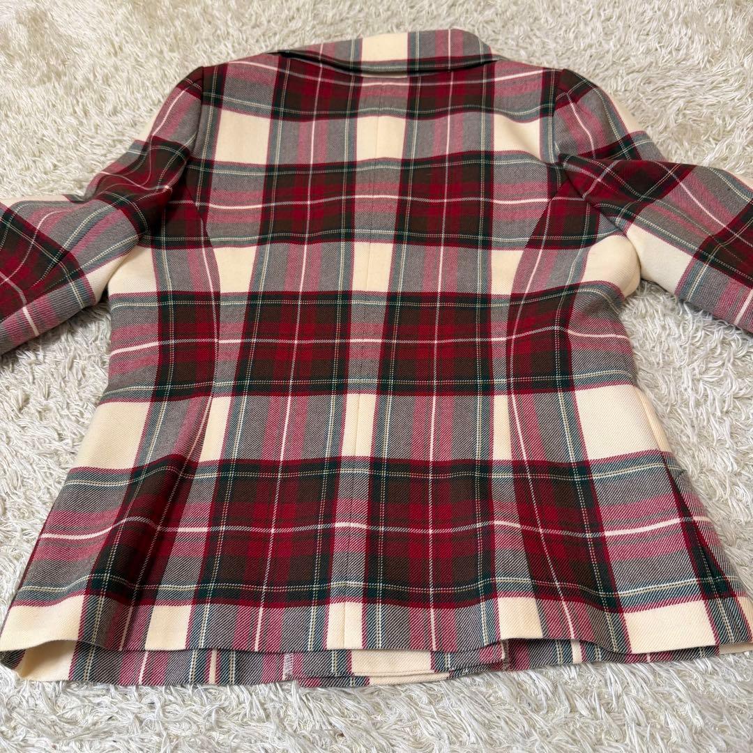 ☆極美品☆ヴィヴィアンウエストウッド　変形ジャケット　タータンチェック　Lサイズ
