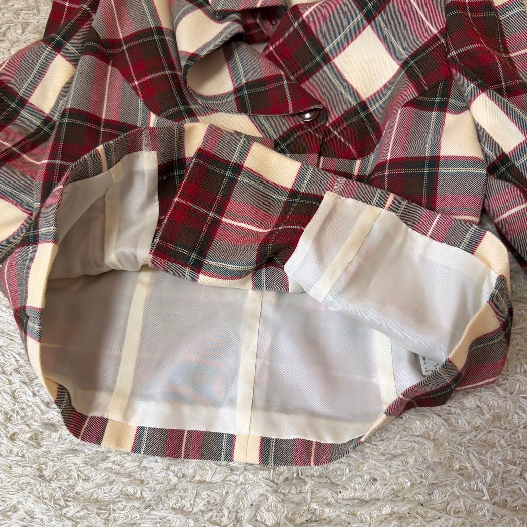 ☆極美品☆ヴィヴィアンウエストウッド　変形ジャケット　タータンチェック　Lサイズ