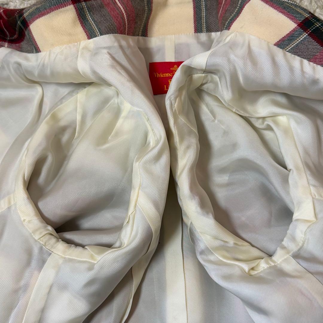 ☆極美品☆ヴィヴィアンウエストウッド　変形ジャケット　タータンチェック　Lサイズ