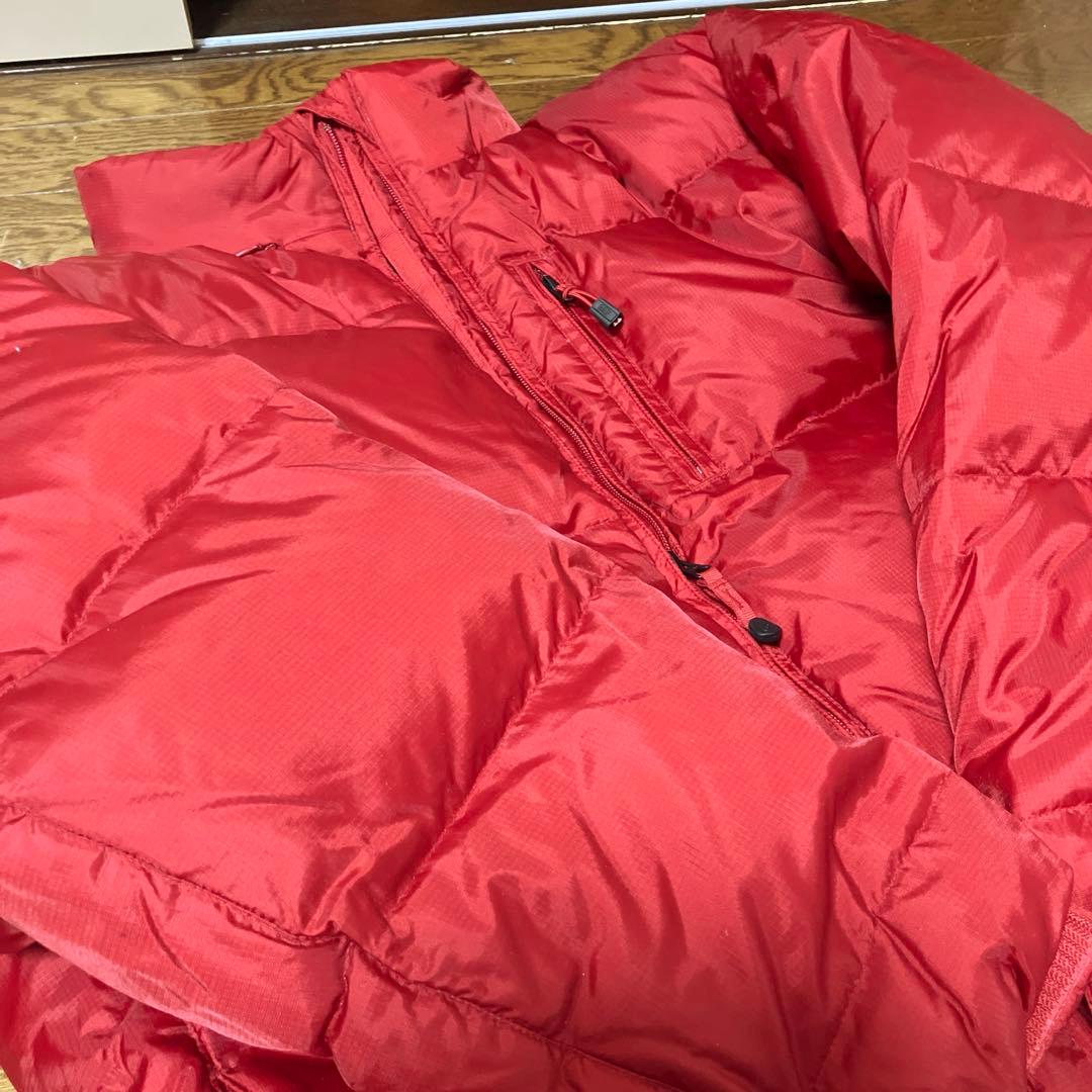 GAP ダウンジャケット164879　Lサイズ RED 裏フリース