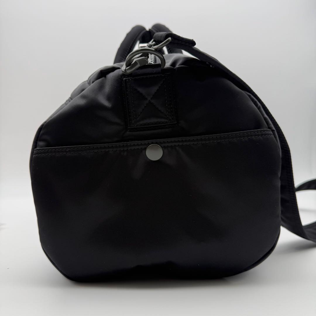 【新品タグ付き】ポーター タンカードラムバッグ 2WAY ブラック ロールバック