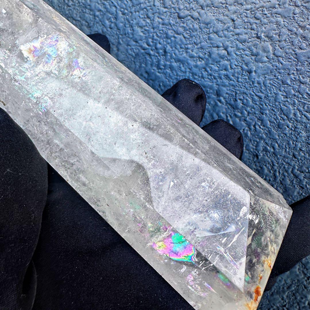 高品質❗️浄化 超強いパワーアゼツライト☆レインボーヒマラヤクラスターA1469