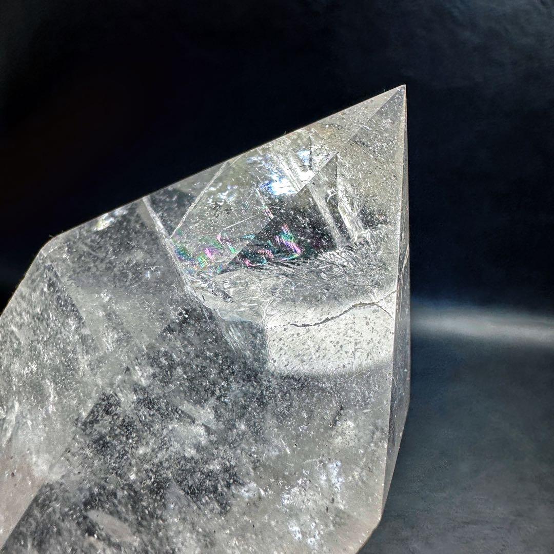 高品質❗️浄化 超強いパワーアゼツライト☆レインボーヒマラヤクラスターA1469