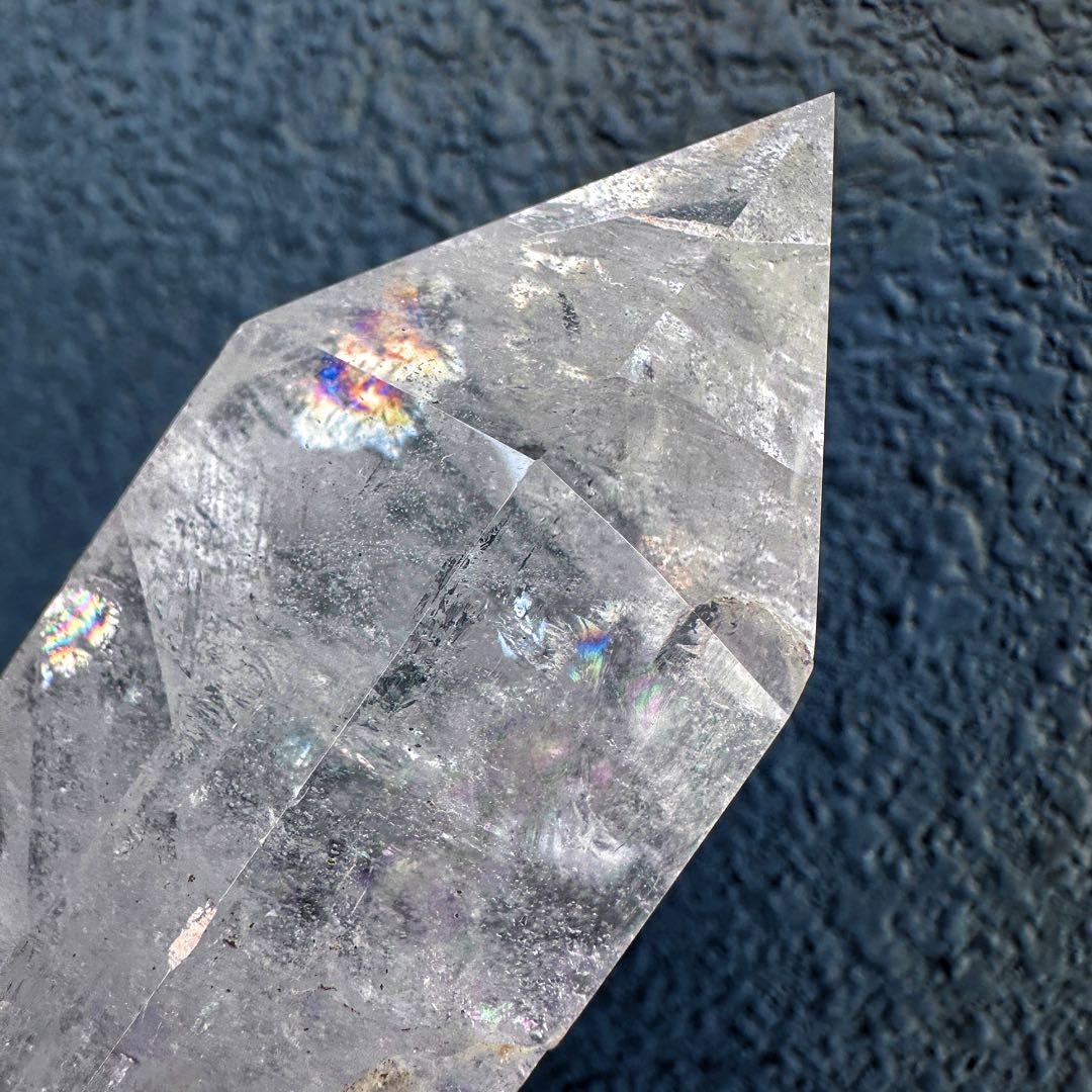 高品質❗️浄化 超強いパワーアゼツライト☆レインボーヒマラヤクラスターA1469