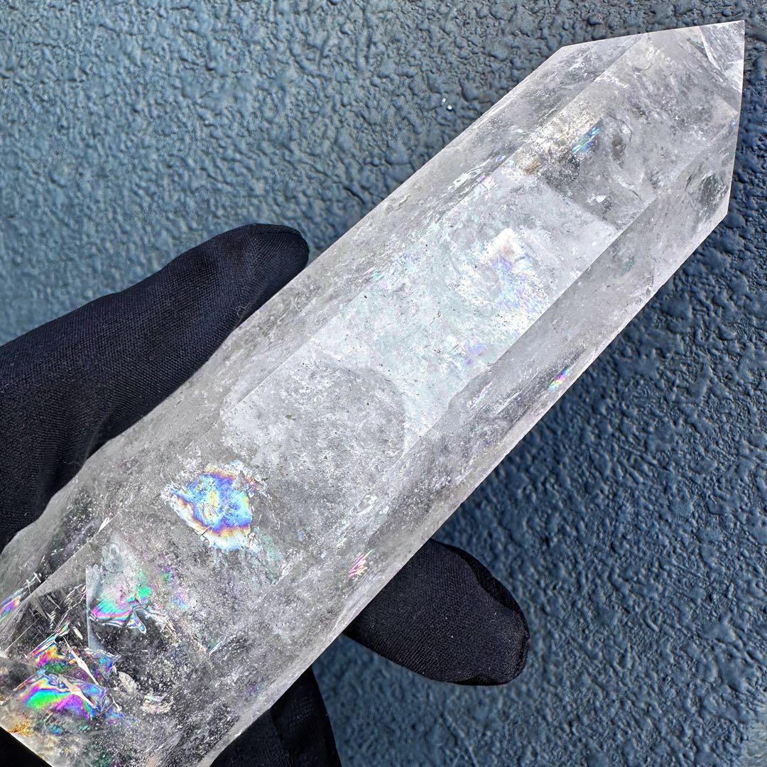 高品質❗️浄化 超強いパワーアゼツライト☆レインボーヒマラヤクラスターA1469