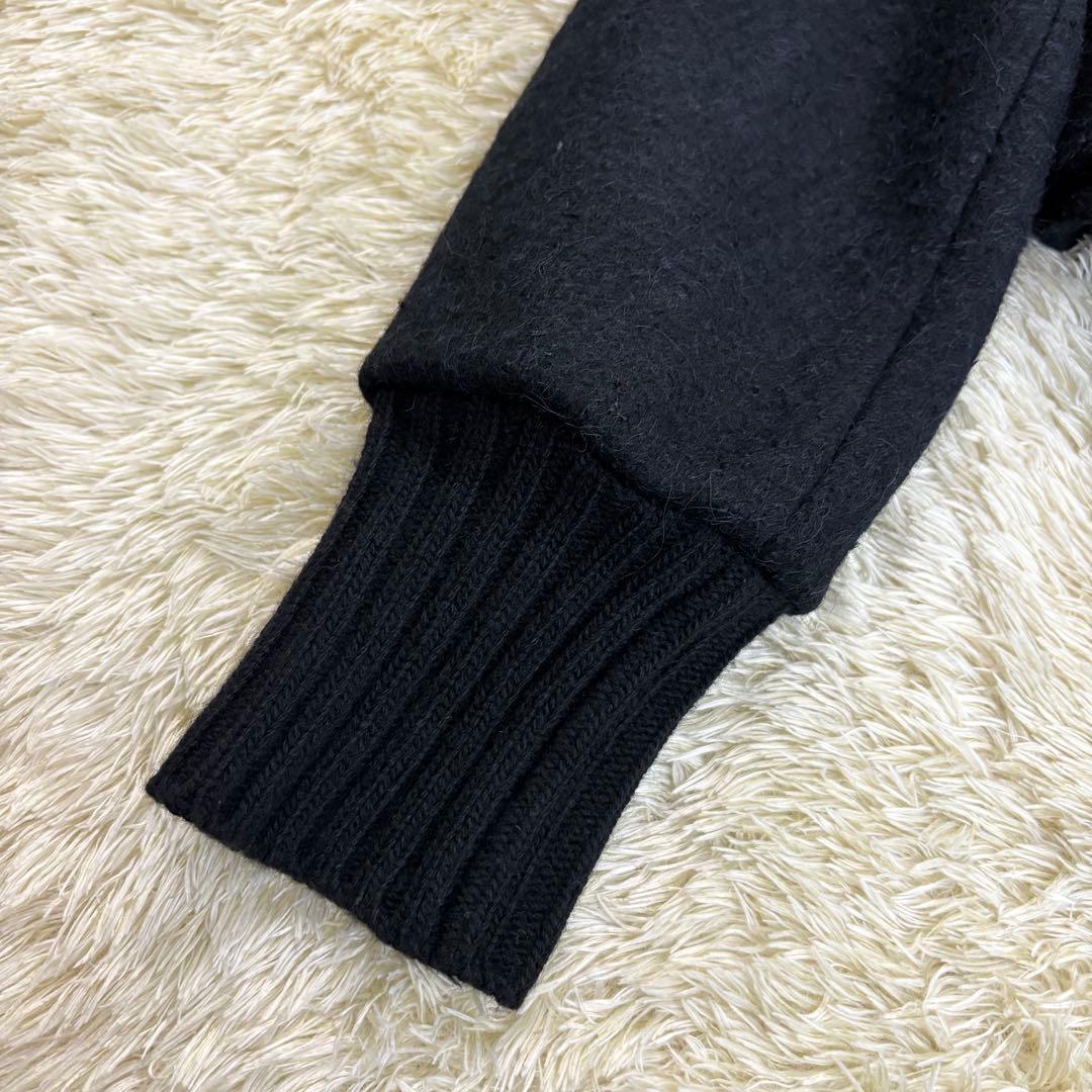 マックスマーラ　Max Mara アルパカ混　3way コート ブラック