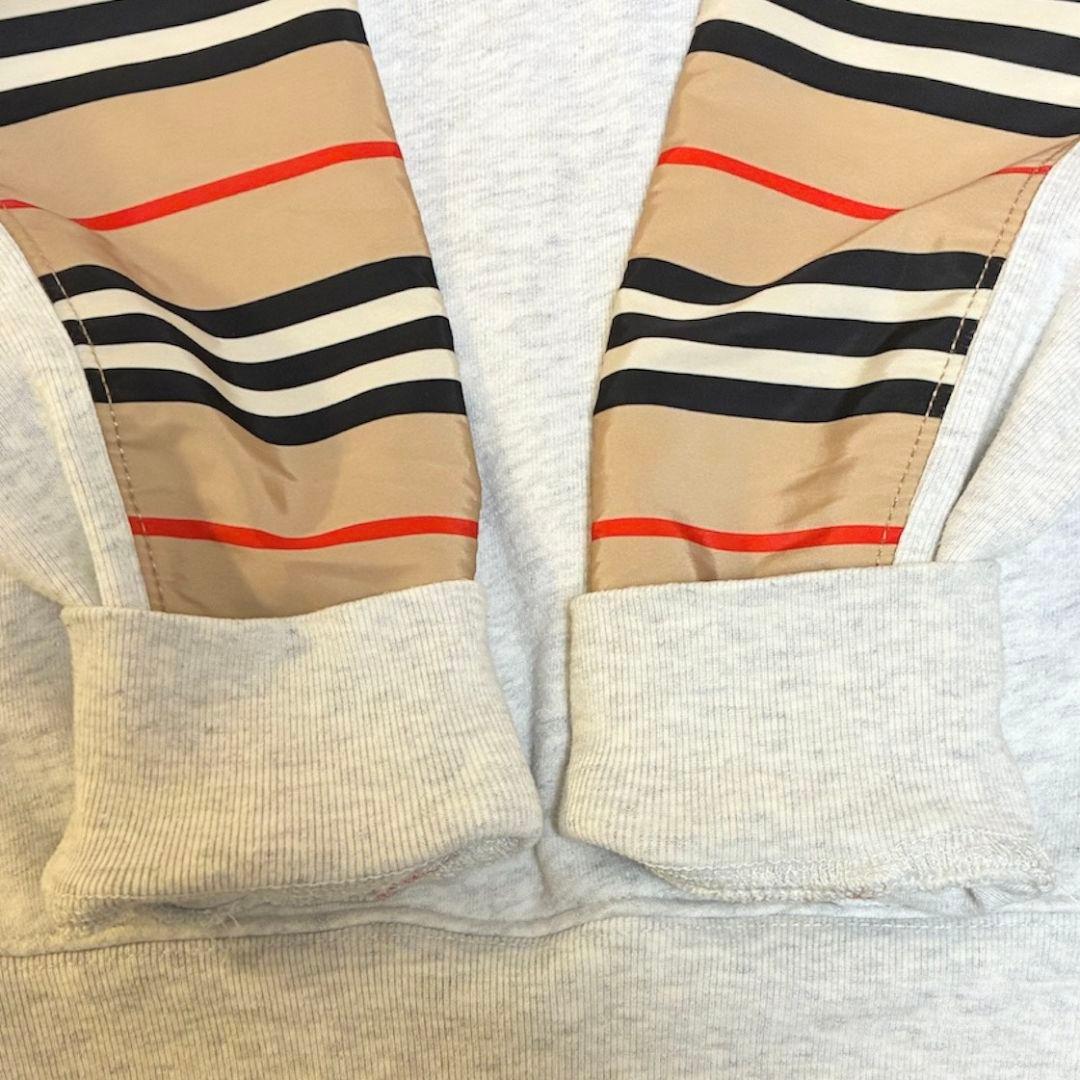 BURBERRY バーバリー キッズトレーナー 6Y 116cm 袖ノバチェック