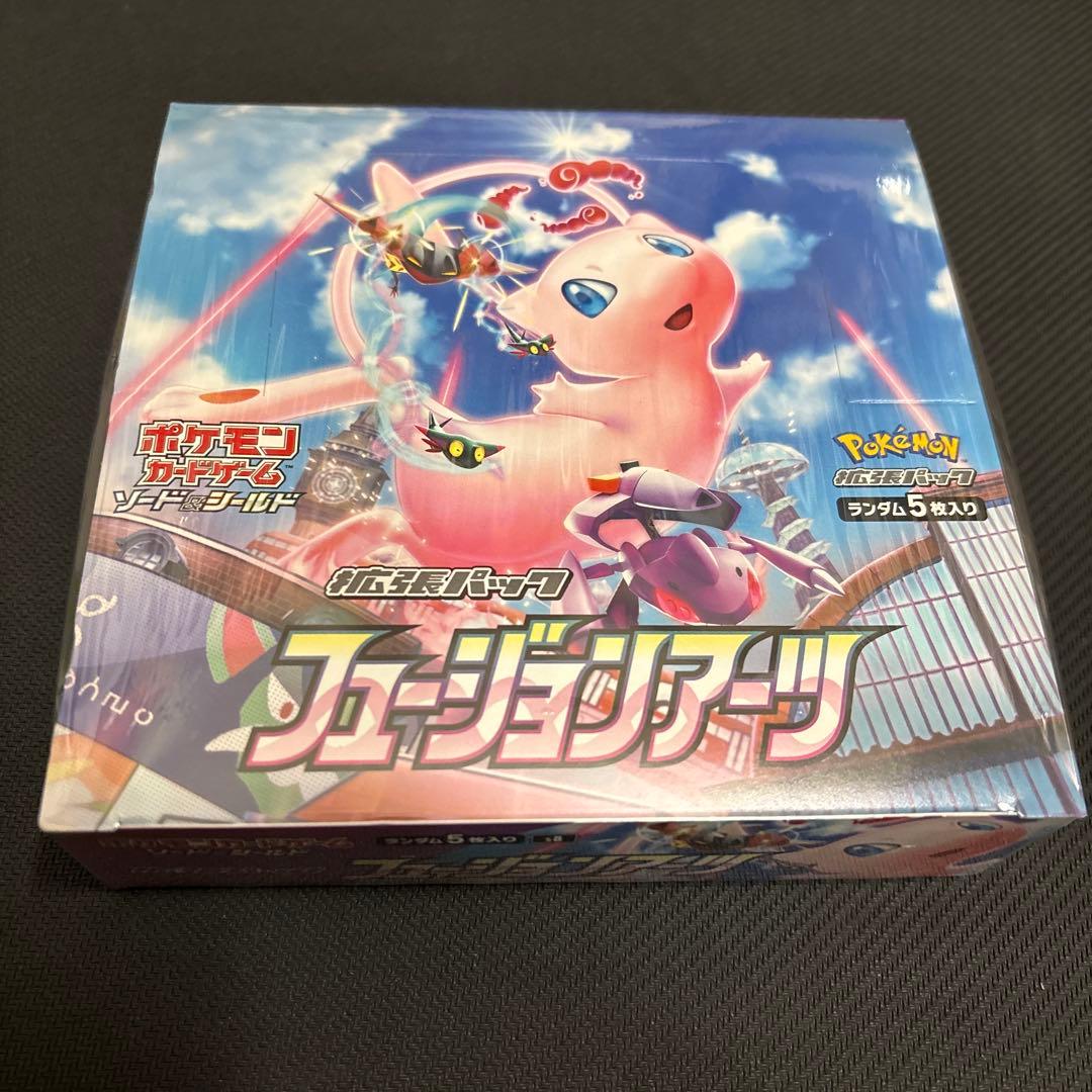 新品未開封 ポケモンカードゲーム フュージョンアーツ BOX シュリンク付き