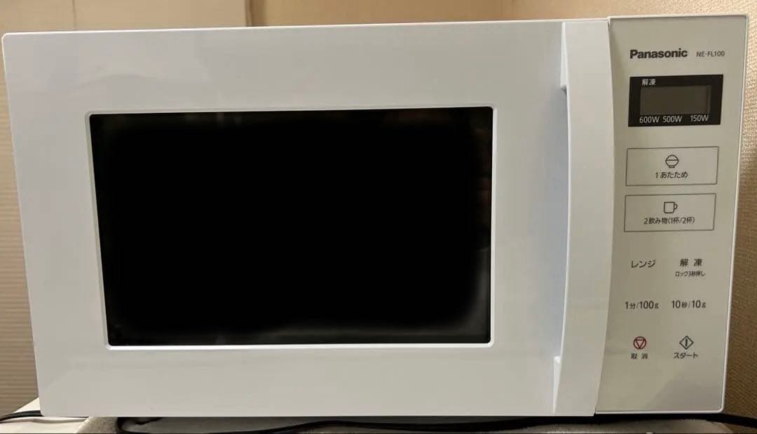 Panasonic NE-Fl100-W 単機能電子レンジ 2021年製