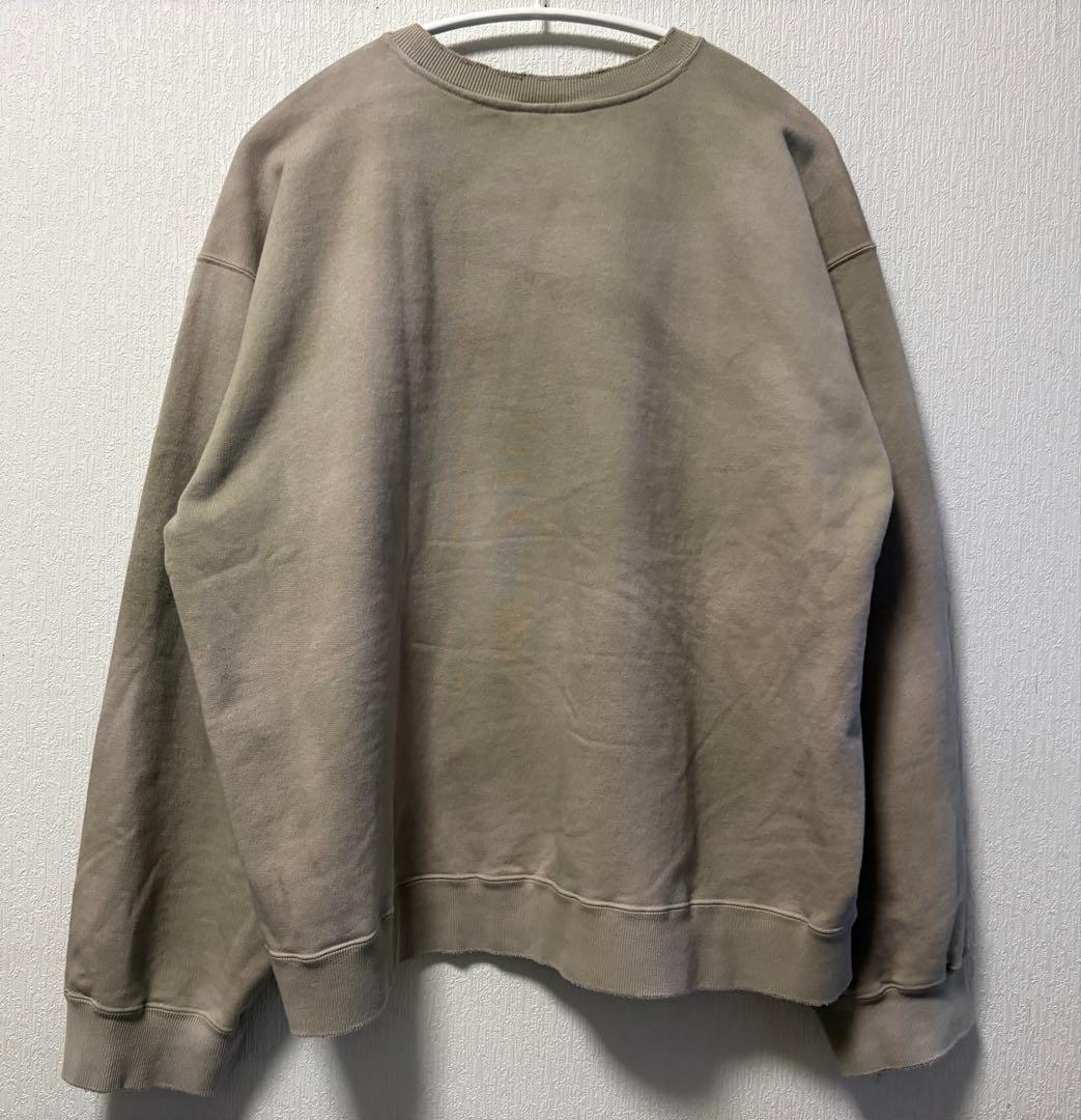 トップス ANCELLM UNEVENNESS SWEAT SHIRT