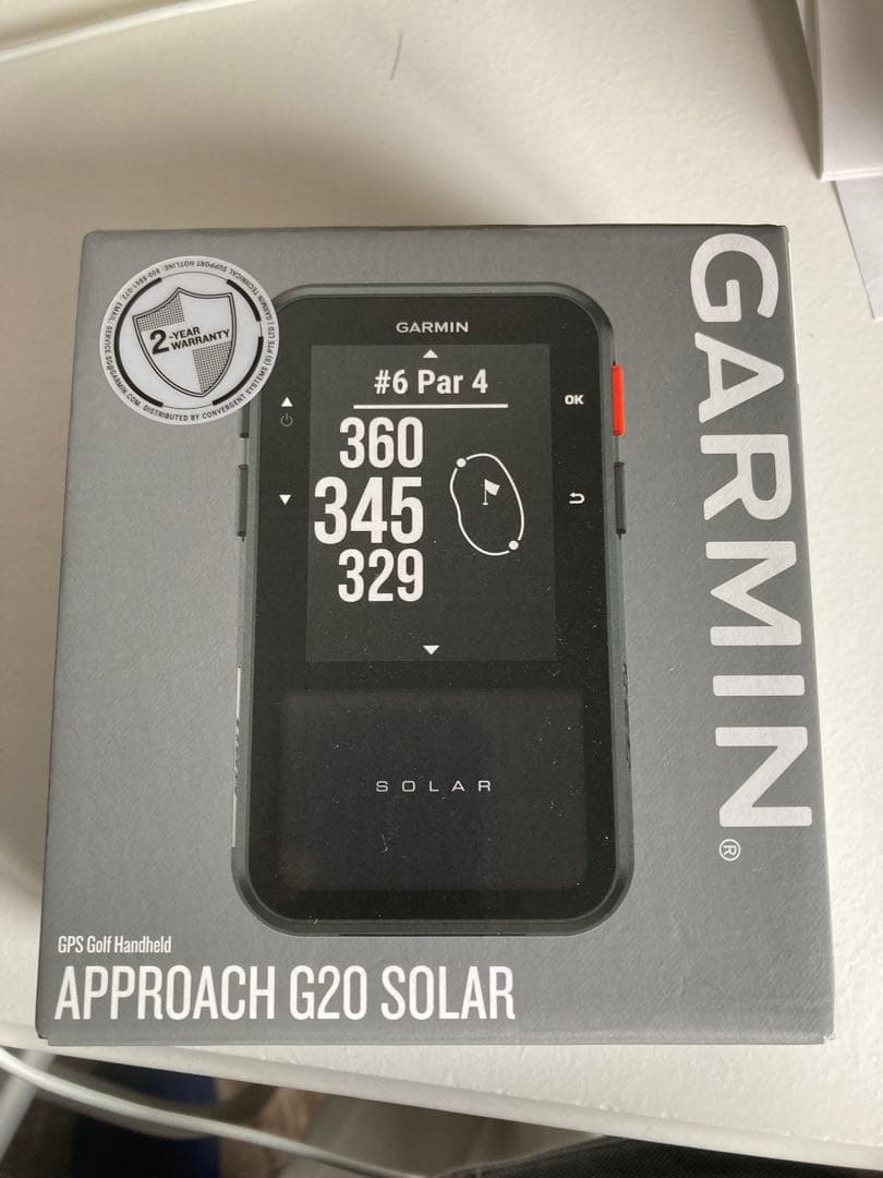 ラウンド用品・アクセサリー GARMIN APPROACH G20 SOLAR GPS