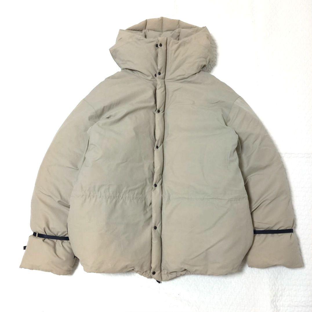 T様H BEAUTY&YOUTH コットンナイロンバルーンダウンジャケット L