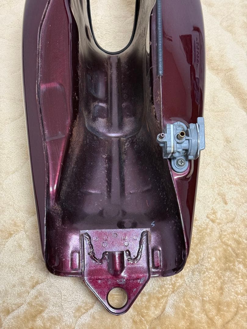 SR400 純正タンク RH01J ベリーダークレッドメタリック2