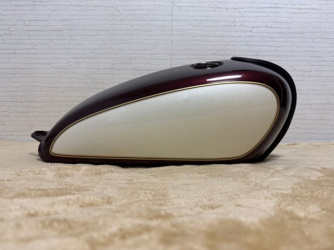 SR400 純正タンク RH01J ベリーダークレッドメタリック2