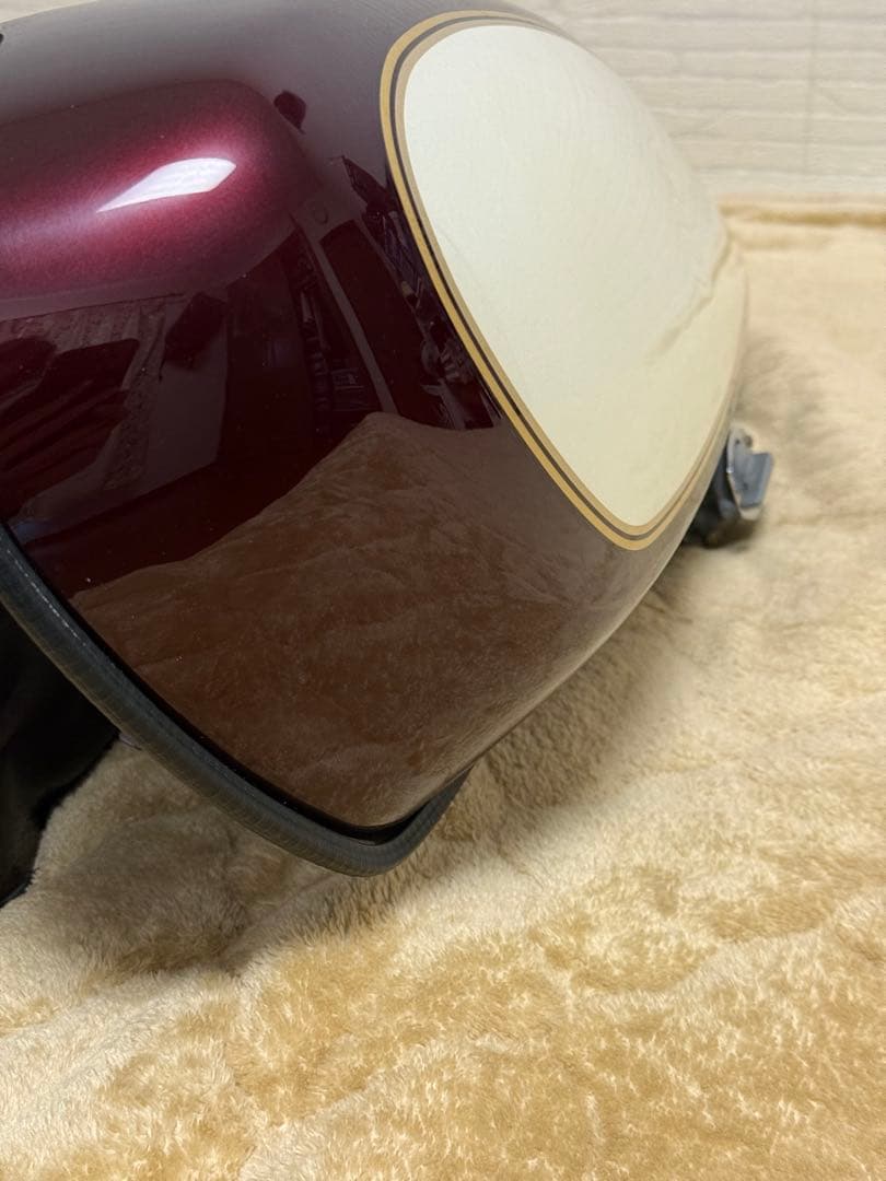SR400 純正タンク RH01J ベリーダークレッドメタリック2