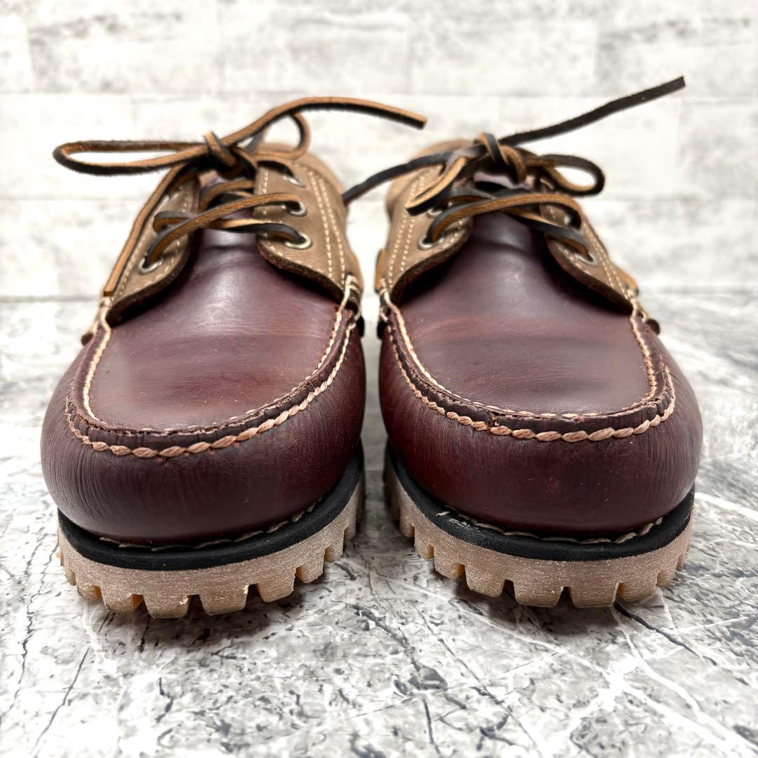 【極美品】 ティンバーランド スリーアイ クラシック 25.5cm バーガンディ
