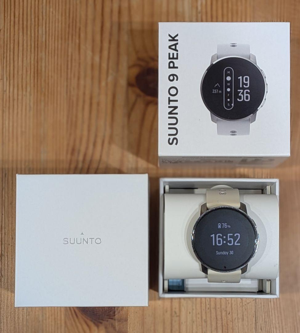 SUUNTO 9 PEAK ホワイト スマートウォッチ