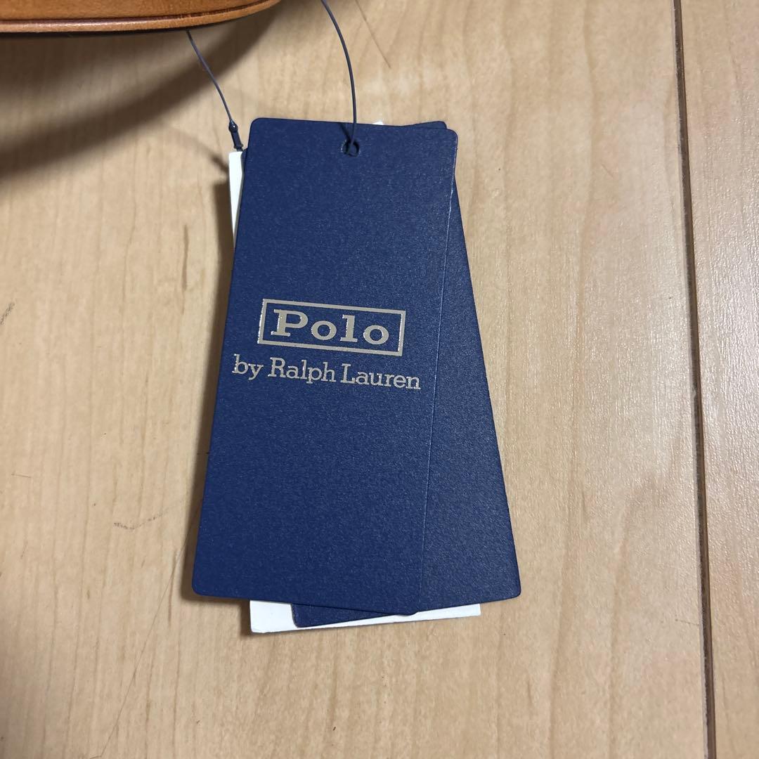 新品Ralph Lauren ベージュ かごバッグ ポーチ付き