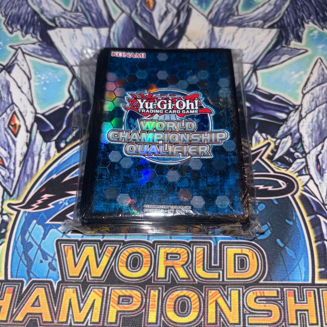 WCQ 2019 ブルー 青 スリーブ 遊戯王 海外 英語 米