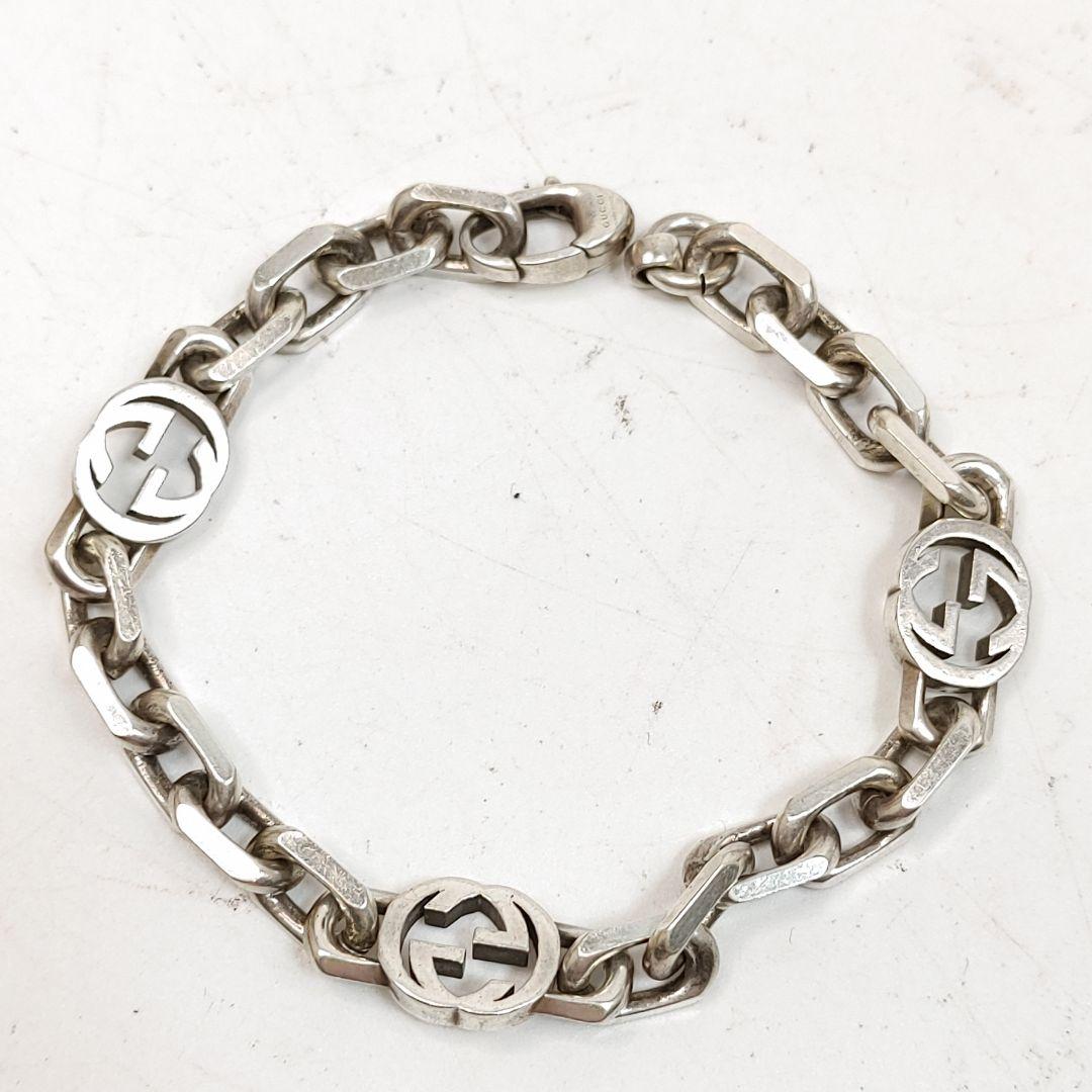 GUCCI ブレスレット チェーン インターロッキング