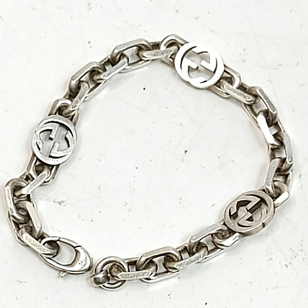 GUCCI ブレスレット チェーン インターロッキング