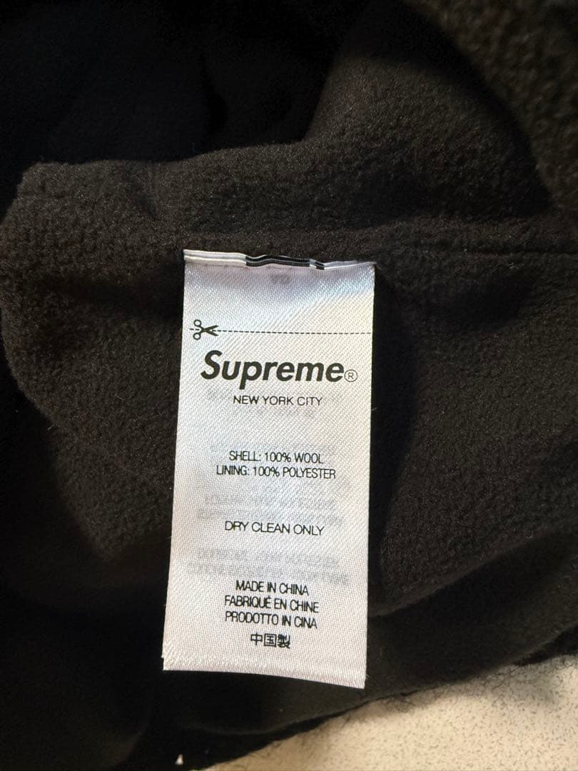 帽子 25ss Supreme Crochet Beanie \"Black\"