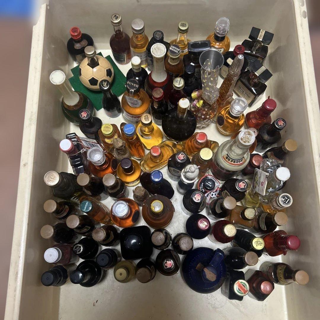 洋酒ミニチュアボトル 大量まとめ売り 約70本前後 コレクター向け
