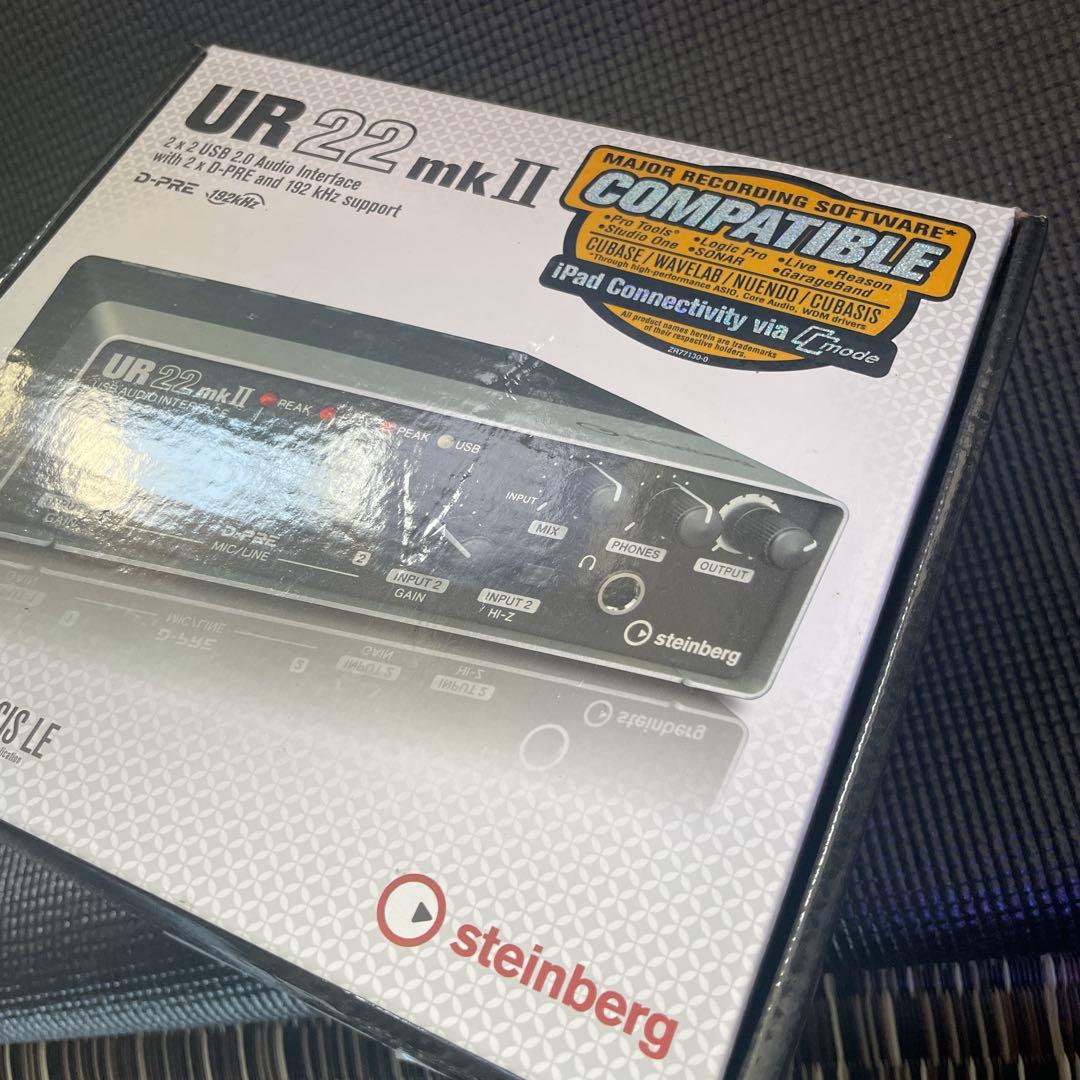 steinberg UR22mkⅡ オーディオインターフェース　美品