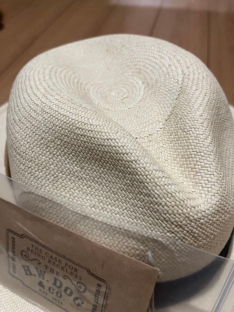 月末までの出品　H.W.DOG&CO. パナマハット