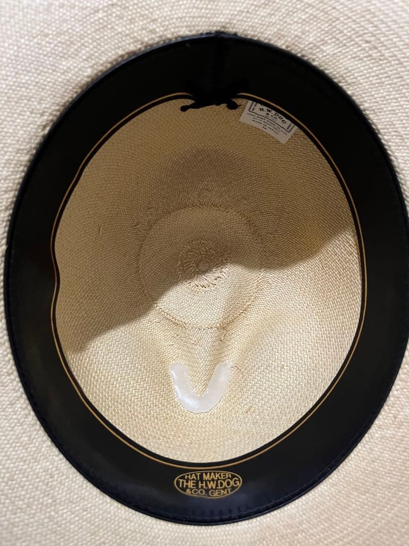 月末までの出品　H.W.DOG&CO. パナマハット